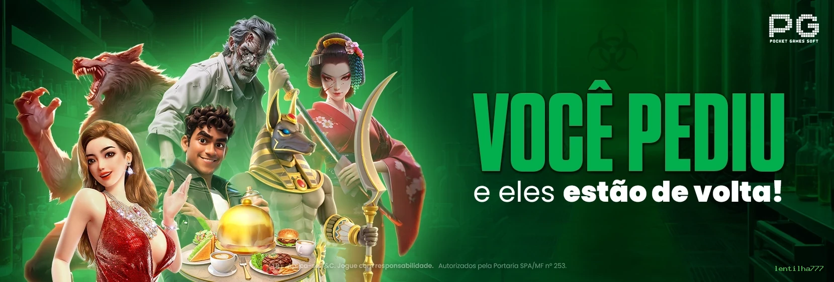 Bônus exclusivos membros VIP lentilha777